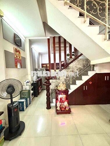 NHÀ ĐẸP 3 TẦNG ĐƯỜNG SỐ 14 ( LÊ VĂN QUỚI) 39M2 4 x 9.8