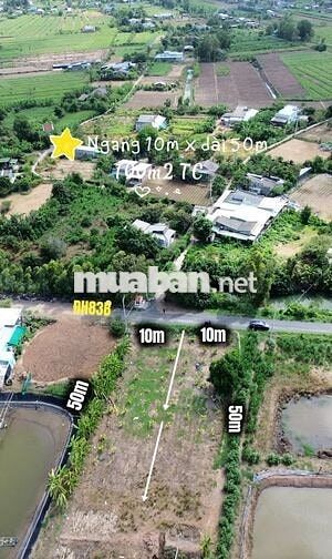 🌿 ĐẤT VƯỜN VEN RẠCH – GẦN SÔNG MEKONG | 500m² CÓ THỔ CƯ | ĐƯỜNG NHỰA