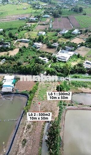 🌿 ĐẤT VƯỜN VEN RẠCH – GẦN SÔNG MEKONG | 500m² CÓ THỔ CƯ | ĐƯỜNG NHỰA