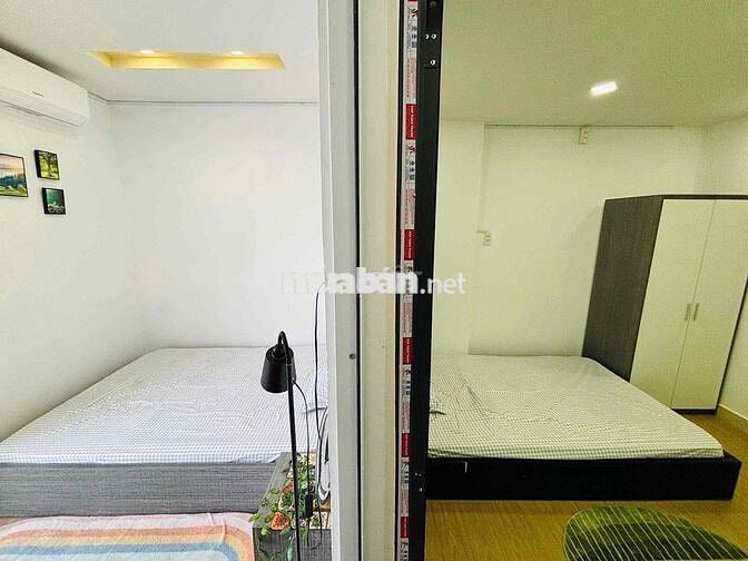CĂN 2 PHÒNG NGỦ BAN CÔNG FULL NT - NGAY LÝ THƯỜNG KIỆT