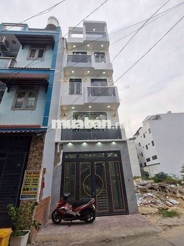 HẺM 6M THÔNG - NHÀ 5 TẦNG- GẦN TÂN KỲ TÂN QUÝ 
