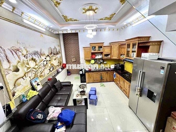 🏡BÌNH TÂN 15TR-4x20M-3LẦU-4PN-HẺM LỚN THÔNG GẦN CHƠ LÊ VĂN QUỚI