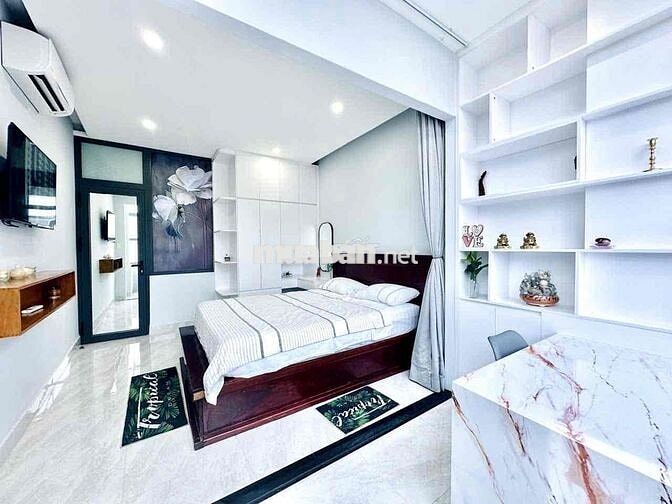 Cho thuê căn 1pn tách bếp máy giặt riêng full nt gần Lê Văn Sỹ quận 3