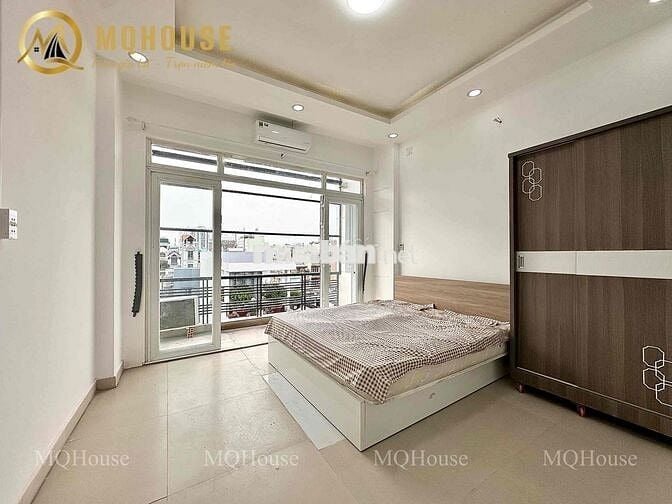 Căn hộ 1PN ban công tách bếp máy giặt riêng full nội thất📍Đầm Sen