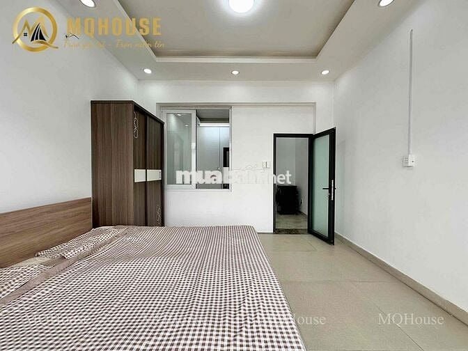 Căn hộ 1PN ban công tách bếp máy giặt riêng full nội thất📍Đầm Sen
