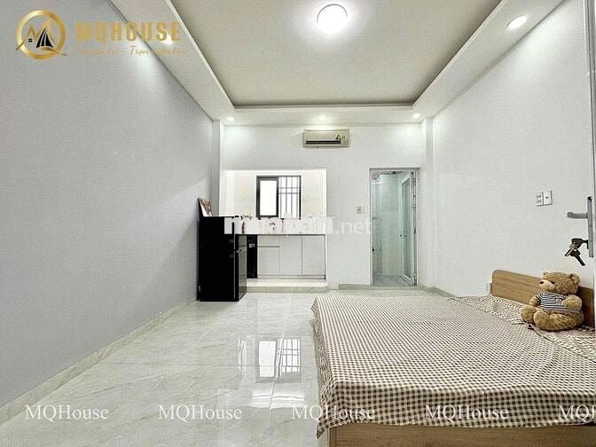 Căn hộ 1PN ban công tách bếp máy giặt riêng full nội thất📍Đầm Sen