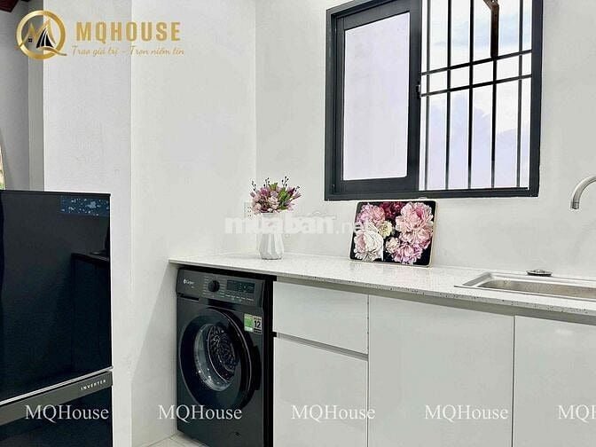 Căn hộ 1PN ban công tách bếp máy giặt riêng full nội thất📍Đầm Sen