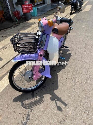 Honda Cub Cổ điển Hồng Tím Trắng bs:60