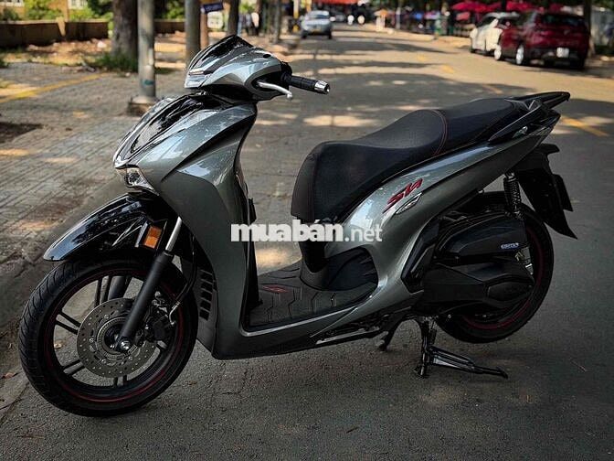 Honda SH 350i 2021 Xám Đen Thái Lan
