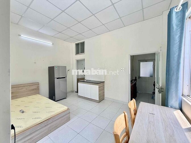 PHÒNG STUDIO CỬA SỔ THOÁNG - FULL NT - KHU SÂN BAY PHỔ QUANG