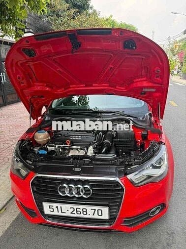 Audi A1 2010 xe nhập,  Số tự động ,Xăng, màu Đỏ