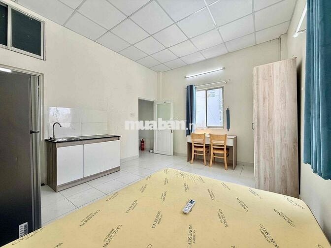 PHÒNG STUDIO CỬA SỔ THOÁNG - FULL NT - KHU SÂN BAY PHỔ QUANG