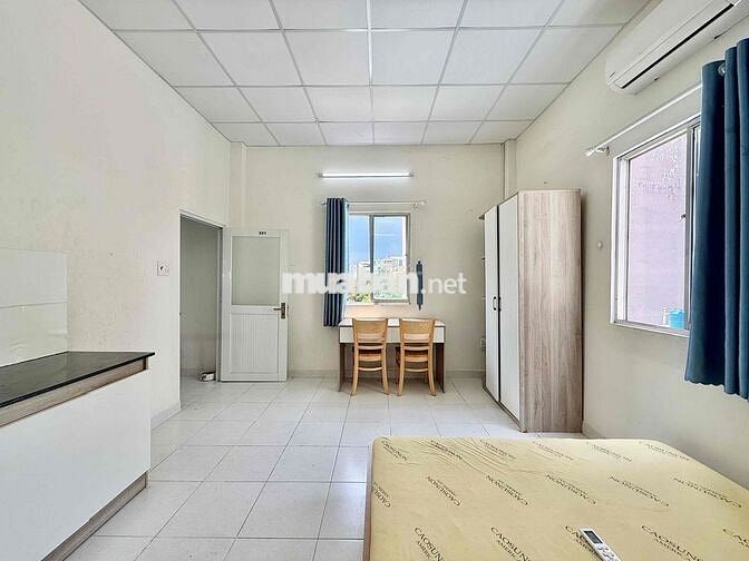 PHÒNG STUDIO CỬA SỔ THOÁNG - FULL NT - KHU SÂN BAY PHỔ QUANG
