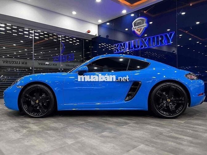 Porsche 718 Cayman 2022 Xanh Shark Blue 13.000km