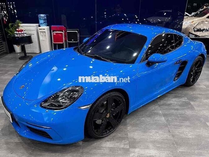 Porsche 718 Cayman 2022 Xanh Shark Blue 13.000km