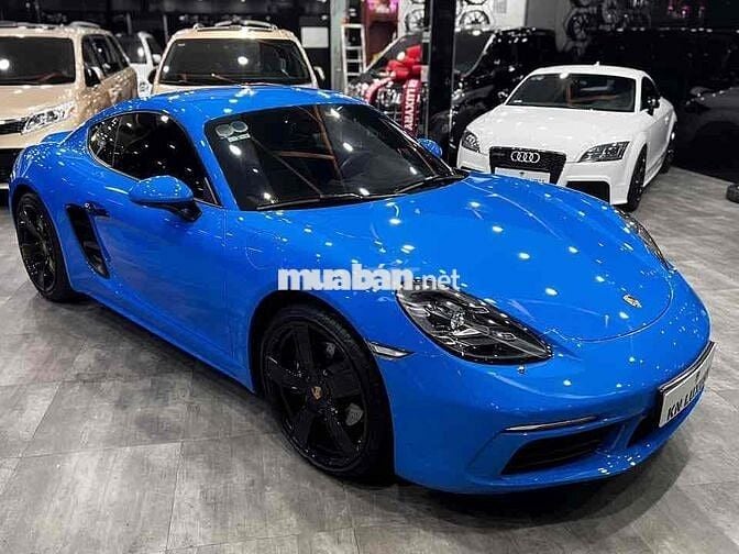 Porsche 718 Cayman 2022 Xanh Shark Blue 13.000km