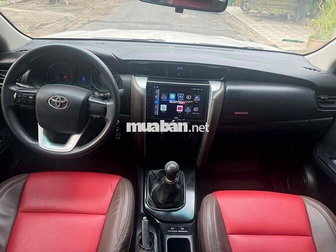 Toyota Fortuner MT 2017 Máy dầu Số sàn Trắng