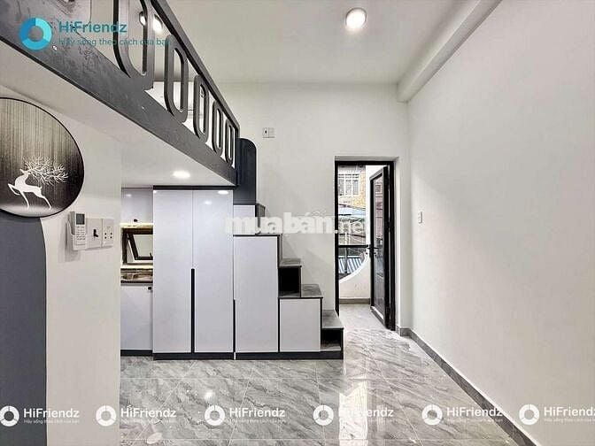 CHO THUÊ CHDV QUANG TRUNG CÓ BAN CÔNG GẦN EMART PHAN VĂN TRỊ