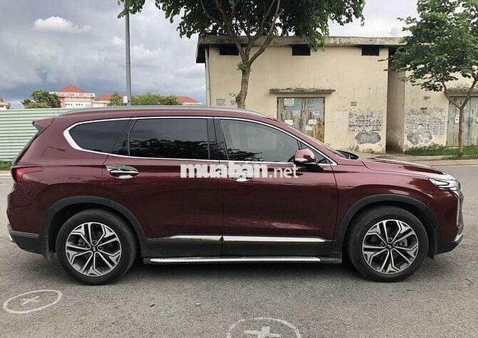 Hyundai SantaFe 2019 Đỏ Xăng Tự động