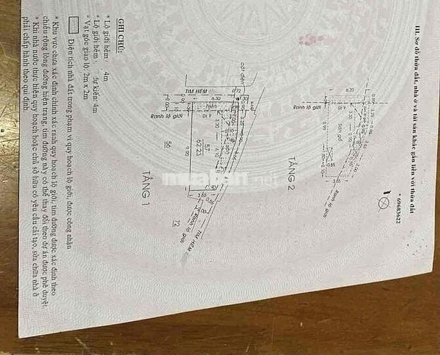 NHÀ HẺM NGAY VÒNG XOAY NGÃ TƯ BẢY HIỀN