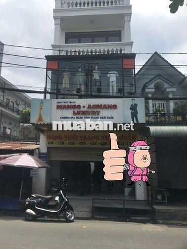 nhà trệt 3 lầu 5 phòng ngủ đường lớn 