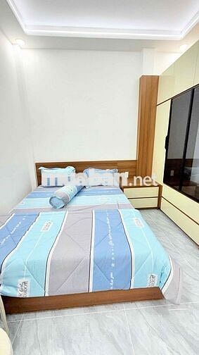 nhà lầu trệt full nội thất diện tích thực tế sử dụng 90m