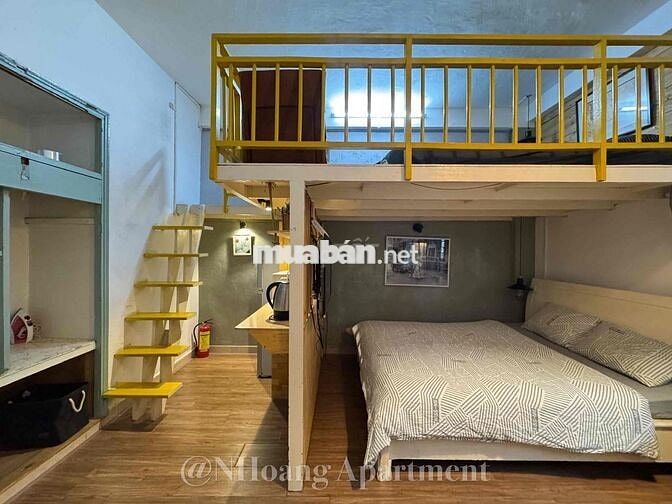 Cho Thuê Dài Hạn_Duplex 25m2 Nhật Bản_Chung Cư Full NT Thang Máy Q1