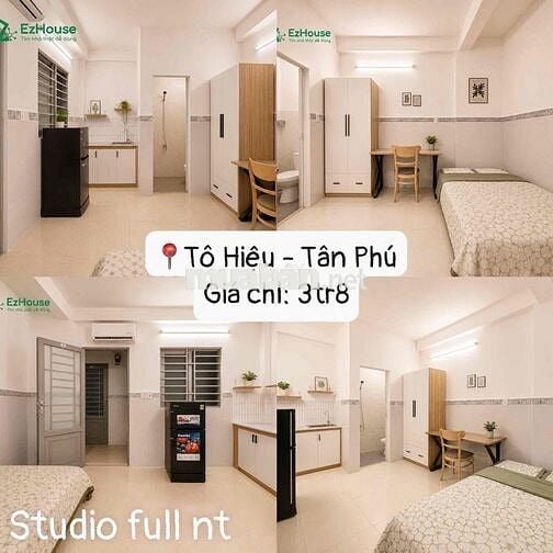 100% GIÁ THẬT HÌNH THẬT - GIÁ: 3X - CHDV QUẬN TÂN PHÚ