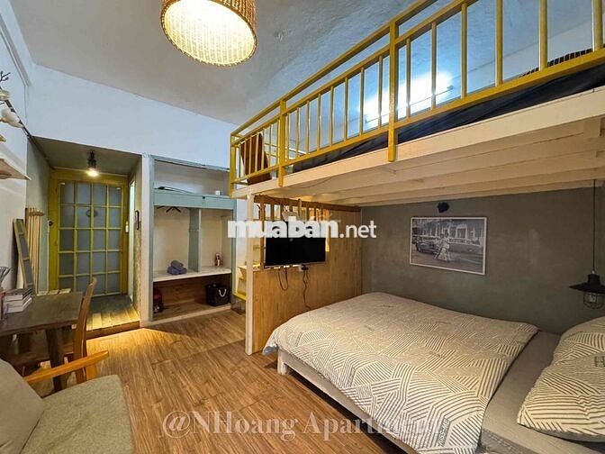 Cho Thuê Dài Hạn_Duplex 25m2 Nhật Bản_Chung Cư Full NT Thang Máy Q1