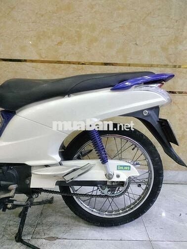 SYM Angela 50 Trắng , Học Sinh Đi Học Êm Mượt 
