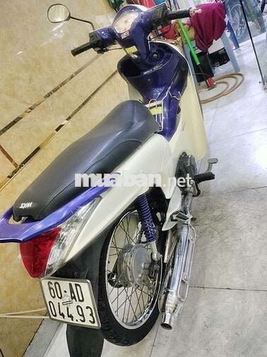SYM Angela 50 Trắng , Học Sinh Đi Học Êm Mượt 