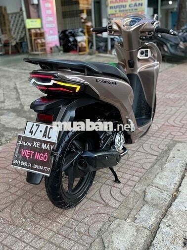 Honda Vision 2023 Mâm thể thao Nâu