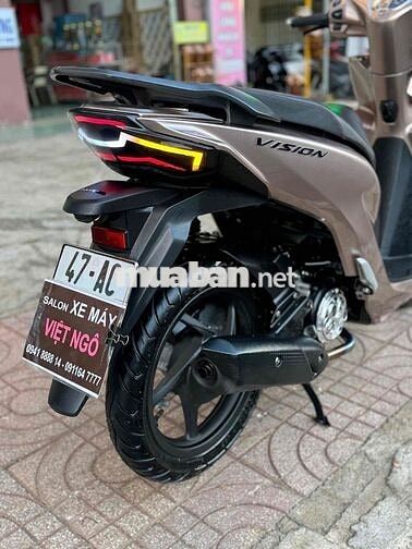Honda Vision 2023 Mâm thể thao Nâu