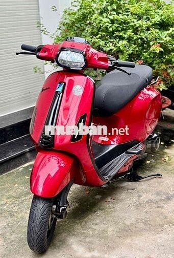 Piaggio Vespa Sprint 125cc 2015 Đỏ đen