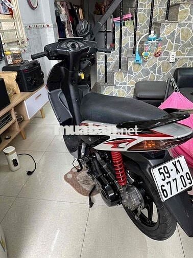 Honda Click 110 Xám Đỏ Trắng