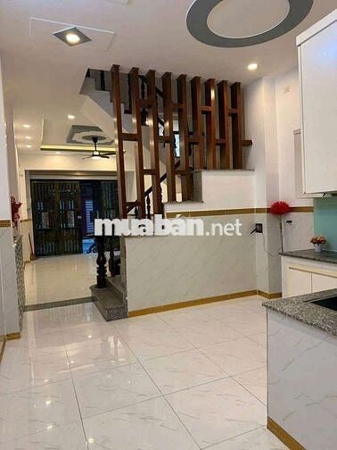 hẻm 6m thông 4x14m nhà 2 lầu 4pn 3wc mới đẹp 