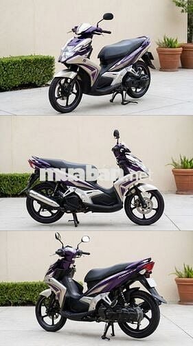 XE YAMAHA NOUVO 5 TÍM BẠC 2012 BS TỈNH 43, CHẠY ÊM