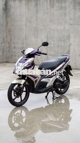 XE YAMAHA NOUVO 5 TÍM BẠC 2012 BS TỈNH 43, CHẠY ÊM
