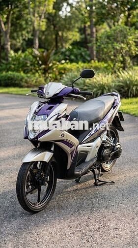 XE YAMAHA NOUVO 5 TÍM BẠC 2012 BS TỈNH 43, CHẠY ÊM