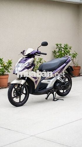 XE YAMAHA NOUVO 5 TÍM BẠC 2012 BS TỈNH 43, CHẠY ÊM