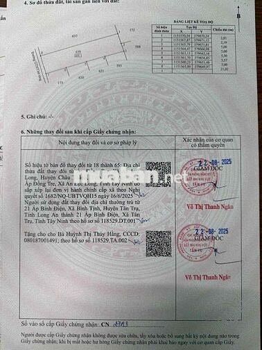 Đất Thổ cư tích luỹ đầu tư giá tốt