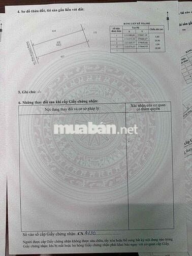 Đất Thổ cư tích luỹ đầu tư giá tốt