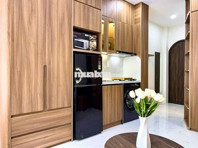 STUDIO RỘNG 40m2 MỚI 100% FULL NỘI THẤT ngay CẦU BA/2