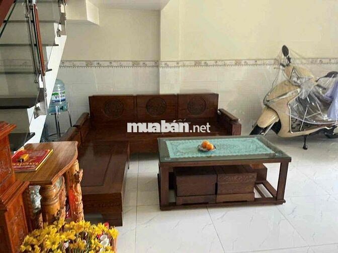 NHÀ HẺM XE TẢI 1/ THỐNG NHẤT NGANG RỘNG 5M - TRỆT LẦU 2PN GIÁ 10TR TL