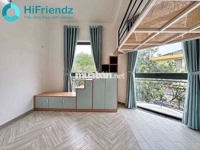 Duplex Ban công siêu rộng siêu thoáng mát Nguyễn Oanh