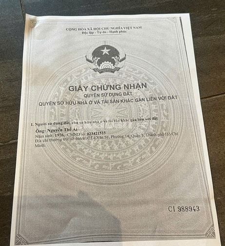 Chính chủ bán nhà ngõ 36 Đào Tấn phường Giảng Võ Hà Nội 