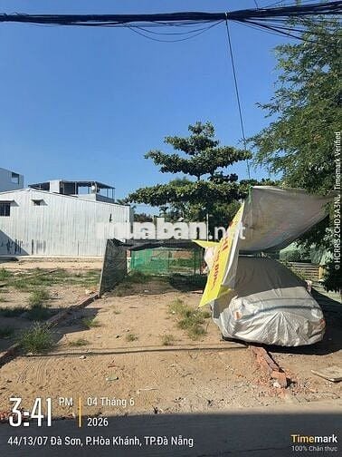 Bán đất chính chủ Kiệt Oto K43 Đà Sơn 83,8m2