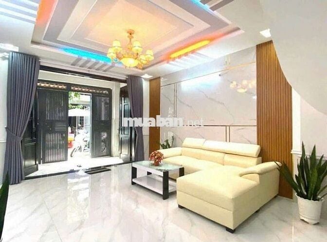 4x18 trệt 2 lầu 4pn 4wc 3 máy lạnh 1/ quang trung gần e mart p h ích 