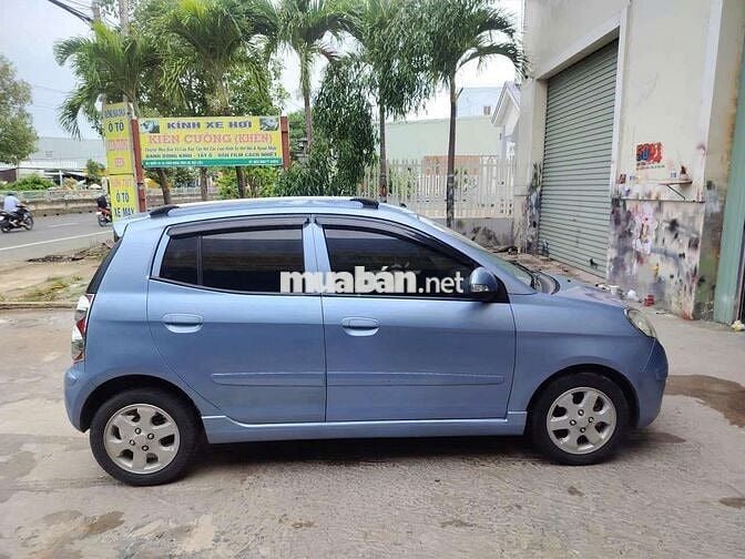 Kia Morning 2015 Xanh Tự động