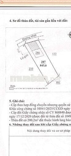 BÁN ĐẤT MẶT TIỀN LIÊN XÃ - TÂN NGHĨA ( Cũ )